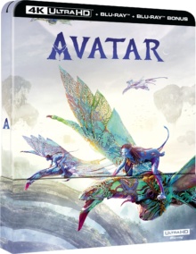 Avatar (2009) de James Cameron - Boîtier SteelBook Édition Limitée - Packshot Blu-ray 4K Ultra HD