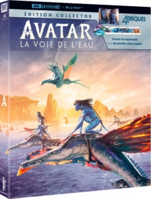 Avatar : La Voie de l'eau (2022) de James Cameron - Édition Collector 4 disques - Packshot Blu-ray 4K Ultra HD