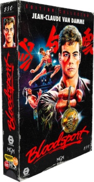 Bloodsport (1988) de Newt Arnold - Édition Limitée Box VHS n°3 - Packshot Blu-ray 4K Ultra HD