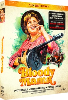 Bloody Mama (1970) de Roger Corman - Édition Collector Blu-ray + DVD + Livret - Packshot Blu-ray