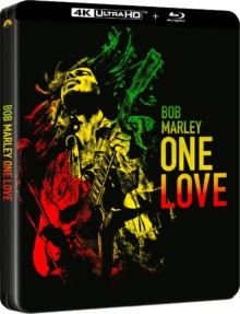 Bob Marley : One Love (2024) de Reinaldo Marcus Green - Édition SteelBook limitée - Packshot Blu-ray 4K Ultra HD