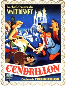 Cendrillon (1950) de Clyde Geronimi, Wilfred Jackson, Hamilton Luske - Affiche