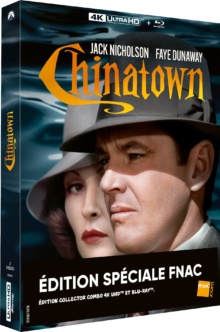 Chinatown (1974) de Roman Polanski - Édition Limitée Spéciale Fnac - Packshot Blu-ray 4K Ultra HD