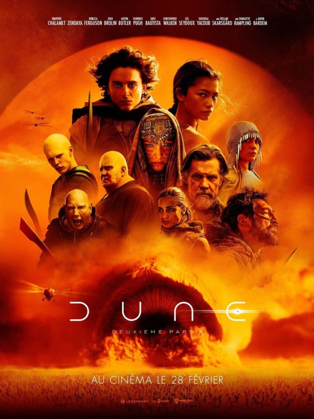 Dune : Deuxième partie (2024) de Denis Villeneuve - Affiche