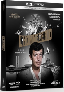 L'Homme de Rio (1964) de Philippe de Broca - Packshot Blu-ray 4K Ultra HD