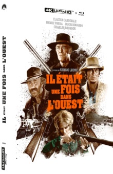 Il était une fois dans l'Ouest (1968) de Sergio Leone - Packshot Blu-ray 4K Ultra HD