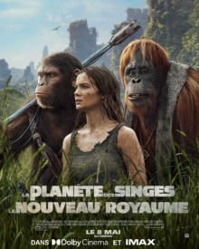 La Planète des Singes : Le Nouveau Royaume (2024) de Wes Ball - Affiche