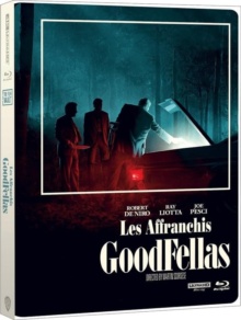 Les Affranchis (1990) de Martin Scorsese - Édition Limitée SteelBook - The Film Vault - Packshot Blu-ray 4K Ultra HD