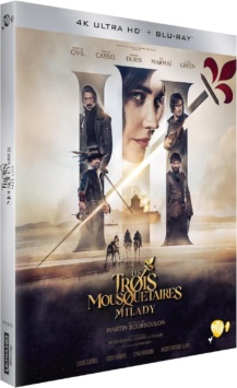 Les Trois Mousquetaires : Milady (2023) de Martin Bourboulon - Packshot Blu-ray 4K Ultra HD