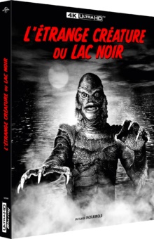 L'Étrange créature du Lac Noir (1954) de Jack Arnold - Packshot Blu-ray 4K Ultra HD