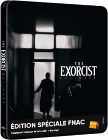 L’Exorciste : Dévotion (2023) de David Gordon Green - Exclusivité Fnac Steelbook - Packshot Blu-ray 4K Ultra HD