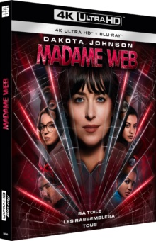 Madame Web (2024) de S.J. Clarkson - Packshot Blu-ray 4K Ultra HD