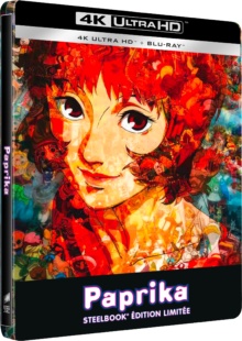 Paprika (2006) de Satoshi Kon - Édition Boîtier SteelBook - Packshot Blu-ray 4K Ultra HD