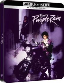 Purple Rain (1984) de Albert Magnoli - Édition Boîtier SteelBook - Packshot Blu-ray 4K Ultra HD