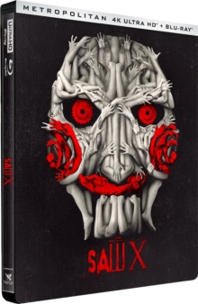 Saw X (2023) de Kevin Greutert - Édition SteelBook Limitée - Packshot Blu-ray 4K Ultra HD