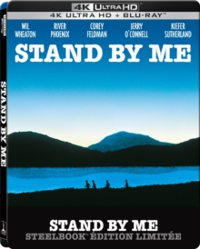Stand by Me (1986) de Rob Reiner - Édition Boîtier Steelbook - Packshot Blu-ray 4K Ultra HD