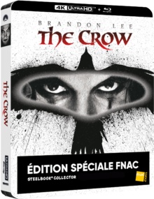 The Crow (1994) de Alex Proyas - Édition Spéciale Fnac SteelBook Collector - Packshot Blu-ray 4K Ultra HD