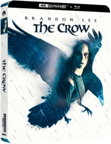The Crow (1994) de Alex Proyas - Édition SteelBook Limitée - Packshot Blu-ray 4K Ultra HD