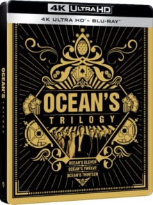 Trilogie Ocean's 11 + 12 + 13 - Édition Boîtier SteelBook - Packshot Blu-ray 4K Ultra HD