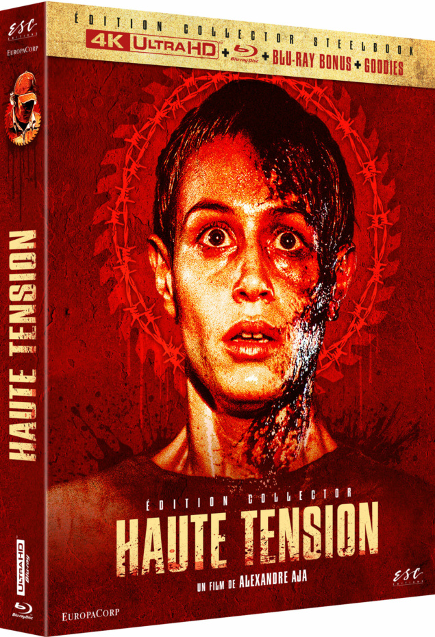 Haute tension - Packshot def exclu Fnac steelbook Blu-ray 4K