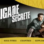 Brigade secrète - Capture Blu-ray menu