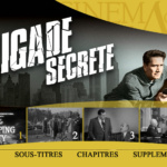 Brigade secrète - Capture Blu-ray menu