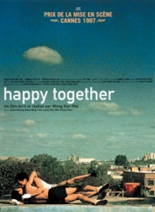 Happy Together (1997) de Wong Kar-wai - Affiche