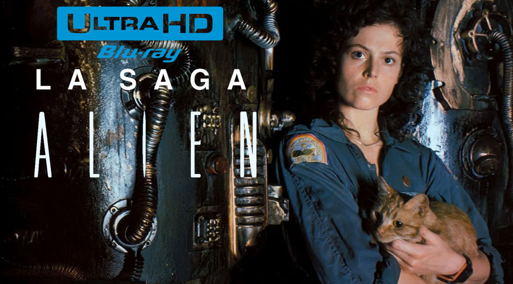 La saga Alien en Blu-ray 4K UHD - Image une dossier