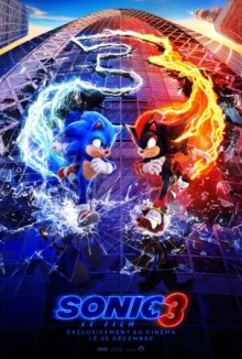 Sonic 3, le film (2024) de Jeff Fowler - Affiche