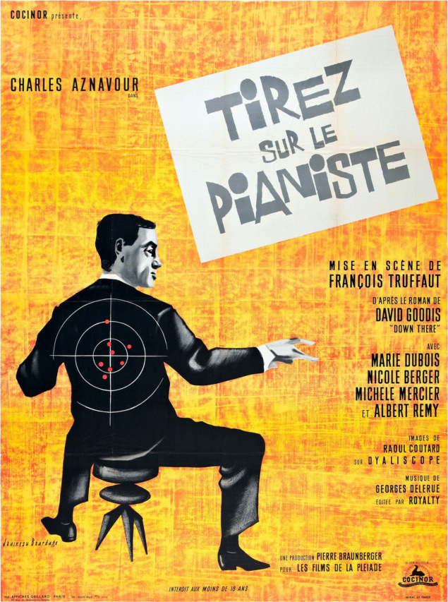 Tirez sur le pianiste - Affiche 1960