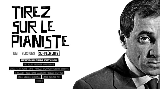 Tirez sur le pianiste - Capture Blu-ray menu