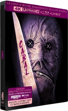 Cabal (1990) de Clive Barker - Édition Collector Limitée SteelBook - Packshot Blu-ray 4K Ultra HD