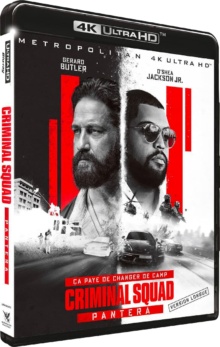 Criminal Squad : Pantera (2025) de Christian Gudegast - Packshot Blu-ray 4K Ultra HD