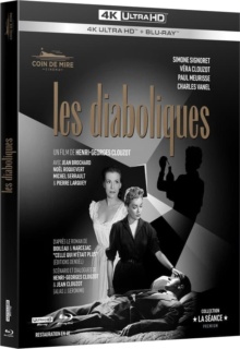 Les Diaboliques (1955) de Henri-Georges Clouzot - Packshot Blu-ray 4K Ultra HD