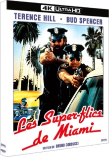 Les Super-flics de Miami (1985) de Bruno Corbucci - Packshot Blu-ray 4K Ultra HD