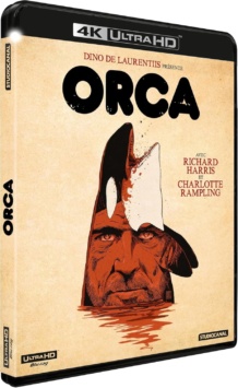 Orca (1977) de Michael Anderson - Packshot Blu-ray 4K Ultra HD