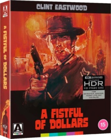 Pour une poignée de dollars (1964) de Sergio Leone - Arrow Limited Edition - Packshot Blu-ray 4K Ultra HD