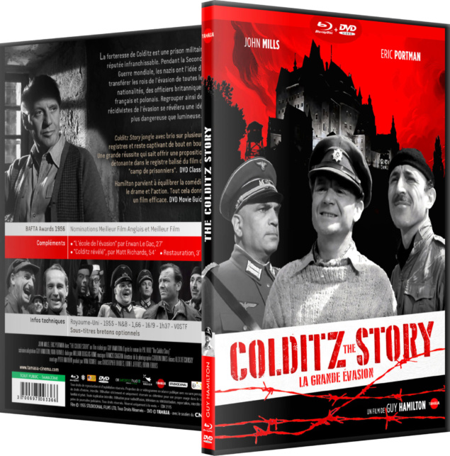 The Colditz Story - Jaquette Blu-ray