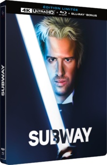 Subway (1985) de Luc Besson - Édition Limitée Boîtier SteelBook - Packshot Blu-ray 4K Ultra HD